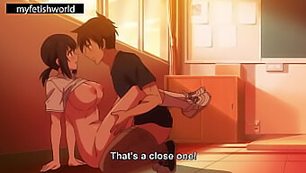 Anime Ecchi menampilkan seks kelompok rahasia dan orgasme internal