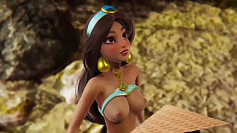 Raya És Jasmine Egy Forró 3d Videóban - Egy Kötelező Látnivaló A Disney Rajongóinak