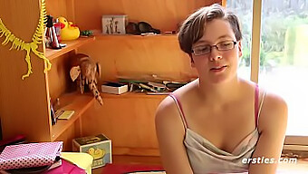 Amateur Immie Indulges In Solo Pleasure With Her Unshaven Pussy