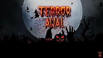 Halloween Éjszakai Anális Terror Linda Del Sol És Cris Angelo Közreműködésével