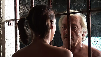 Older Man Meets Younger Woman In Steamy Encounter