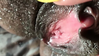 Intense Close-Up Of Female Ejaculation And Urination