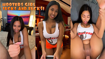 ถ่ายประสบการณ์ Pov กับสาวเสิร์ฟชาวฟิลิปปินส์ Hooters ที่มีหน้าอกธรรมชาติและก้นใหญ่