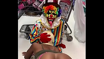 Public Blowjob In A Circus Themed Party