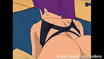 Hentai Threesome With A Hot Brunette In A Wild Simpsons Sex Scene