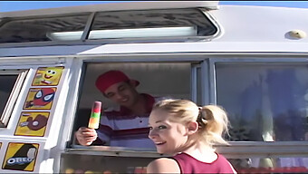 Cindy Loo, The Ice Cream Vendor, Continues Her Explicit Adventures In Part Two Of This Series, Engaging In Oral Pleasure With Eager Teenage Customers.