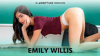 Emily Willis在高清中享受她最喜欢的阴道舔和中出合集