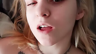 Russian Girl'S Intense Solo Orgasm Captured In Close-Up Video