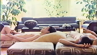 Angel Cash And Juliet Anderson In A Retro Gold-Themed Porn Adventure