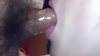 Chinese Amateur Swallows Cum During Sloppy Blowjob