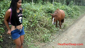 High-Definition Video Of Peeing In The Jungle With See-Through Feature