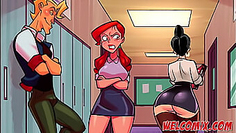 Sensual Teacher Indulges In Perversion In Anime Hentai Toons