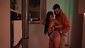 A Colombian Beauty Luring Cipriani In His Kitchen For A Steamy Encounter