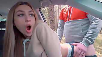 A stepmother and stepson engage in sexual activity on their way to college - LuxuryMur video