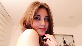 A Young College Girl With Small Breasts Enjoys Flaunting Her Tight And Untouched Vagina To Elderly Men On Her Webcam