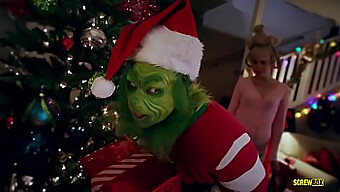 Teen Sex Party Turns Into Chaotic Foursome In Grinch-Inspired Video