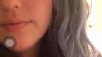 European Girl Spanks A Friend On Periscope