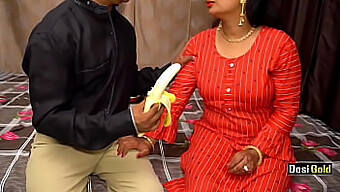 Desi Jija Sali'S Sensual Banana Sex In Real Indian Hardcore Video With Hindi Audio