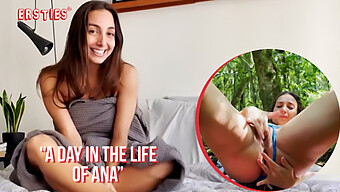 Ana B'S Intimate Self-Pleasure Session Caught On Camera