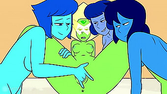 Parodi hentai med Peridot fra Cartoon Networks Steven Universe