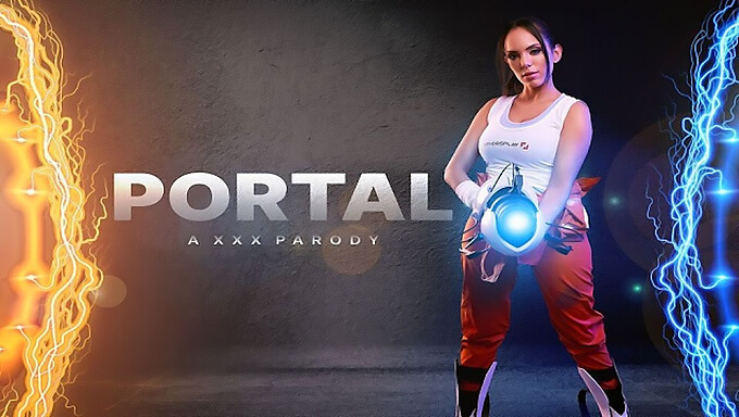 Göğüslü İspanyol güzeli Katrina Moreno, Portal'dan Chell olarak cosplay yaparken ve unutulmaz bir cinsel deneyim yaşatırken keyfini çıkarın