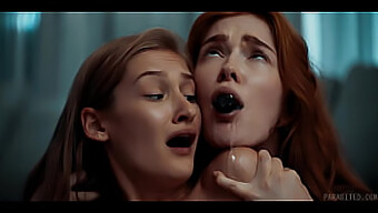 Jia Lissa Et Tiffany Tatum Se Laissent Aller Au Plaisir Lesbien Sous L'Influence D'Une Entité Extraterrestre